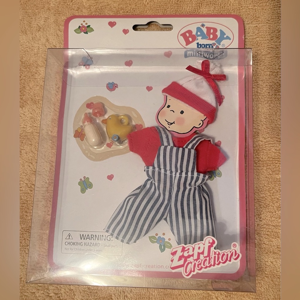 RARE Vintage 3-piece Overall Outfit—NIB